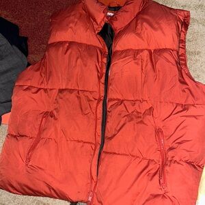 Burnt orange vest - 3XL